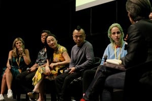 Discussion: Rebecca Taylor, Hasanul Isyraf Idris, Bingyi, Haiyang Wang, Rana Dehghan & Craig Yee. Evening Notes: Day 2. FIELD MEETING Take 6: Thinking Collections (26 January 2019), in collaboration with Alserkal Avenue, Dubai. Courtesy of Asia Contemporary Art Week (ACAW).